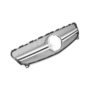 AMG Silver grille voorzijde (2015-2018) foto 1