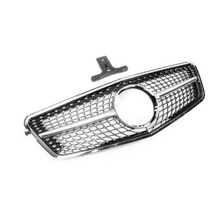 Voorgrille Diamond Silver (2009-2012) Mercedes E-klasse W212 2009–2016 foto 3
