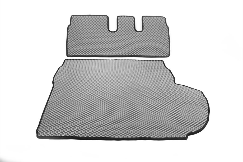 Mitsubishi Outlander 2006–2012 Koffermat (EVA, grijs) 7-zits Zonder subwoofer Image