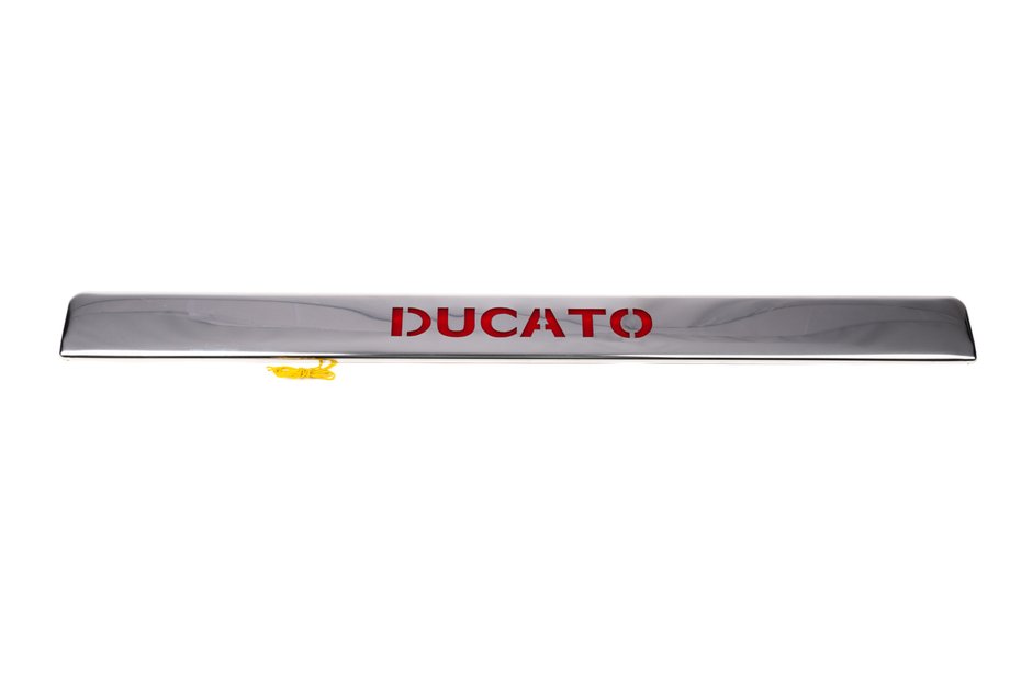 Fiat Ducato 2006–2025 LED strip boven kenteken (RVS) Blauwe LED-verlichting Image