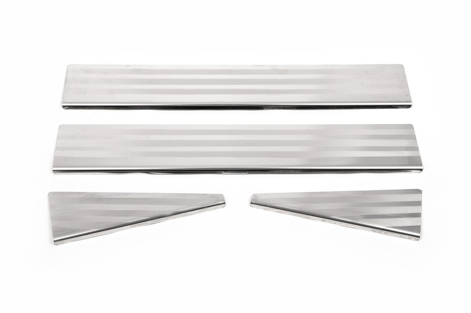 Land Rover Freelander II 2006–2014 OmsaLine dorpellijsten RVS (set van 4) Image