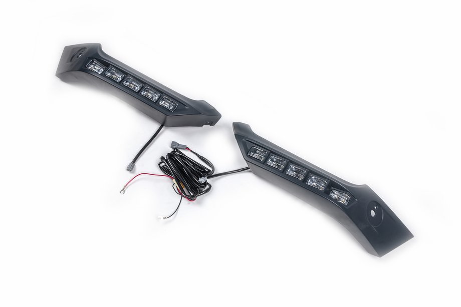 Mercedes G-klasse W463 1990–2018 AMG LED bumperinserts (set van 2) Image