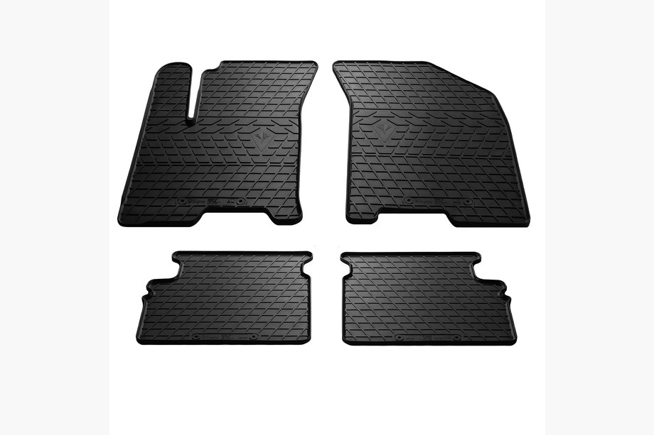 Chevrolet Aveo T200 2002–2008 Rubberen automatten (4-delig, Stingray Premium) Image