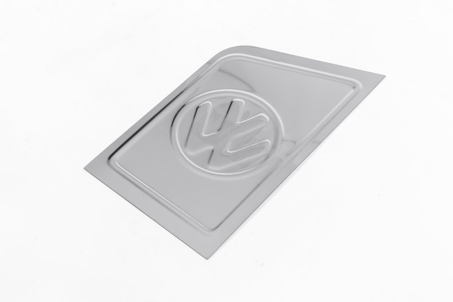 Volkswagen T5 Caravelle 2004–2010 Chroom tankklep cover met logo (Carmos) Image