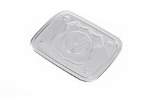 Volkswagen Caddy 2004–2010 RVS tankklep cover foto 1