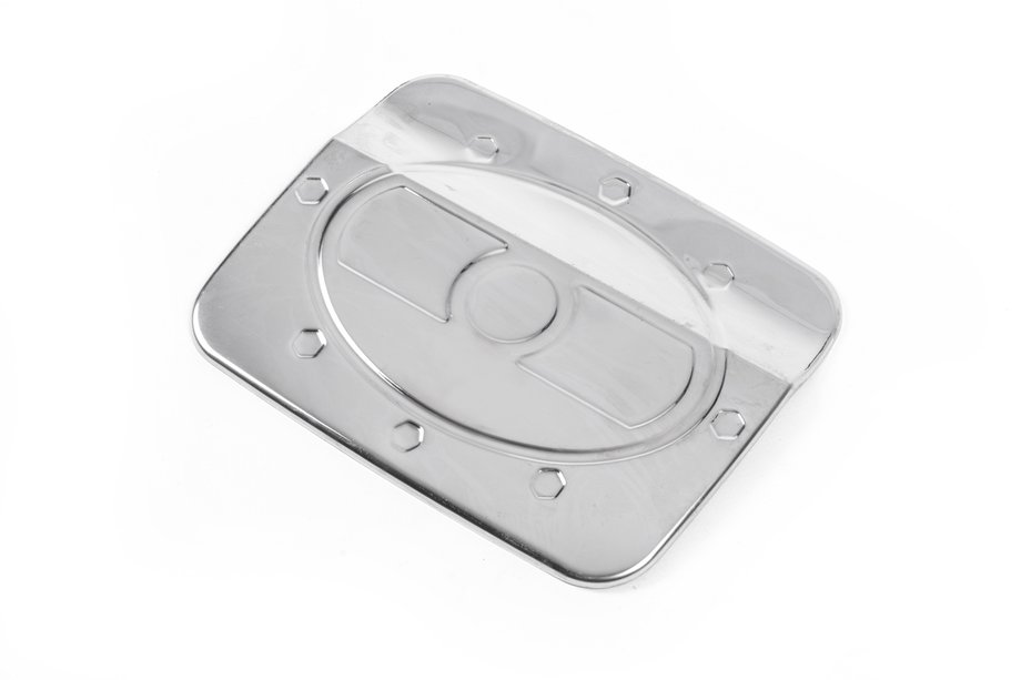 Hyundai Accent 2006–2010 Carmos RVS tankklep cover Image