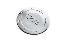 Kia Rio 2005–2011 Tankklep cover HB (verchroomd kunststof) foto 1