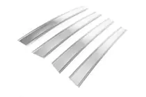Honda Civic Sedan VII 2001–2006 Stijlbeschermers RVS (set 4 stuks) foto 3