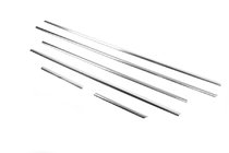BMW X5 E70 2007–2013 Onderste raamlijsten (6 stuks, RVS) Carmos - Turks staal foto 2