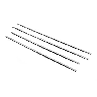 Raamomlijsting (4 stuks, RVS) Mitsubishi Pajero Wagon IV 2006–2021 foto 2