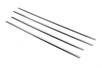 Mitsubishi Pajero Wagon IV 2006–2021 Raamomlijsting (4 stuks, RVS) foto 2