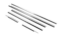 Mercedes ML W163 1997–2005 Buitenste raamomlijsting (6 stuks, RVS) Carmos - Turks staal foto 2