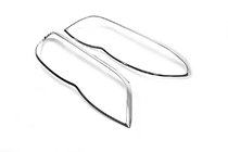 BMW X5 E53 1999–2006 Chromen koplamp sierlijsten (2003-2006) foto 1