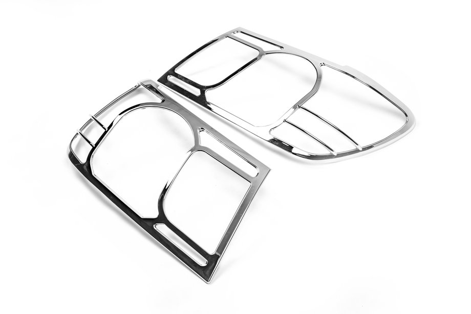 Toyota Land Cruiser 100 1998–2007 Koplampcovers V1 (2 stuks, kunststof) Image