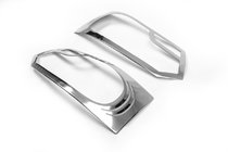 Volkswagen T5 2010–2015 RVS koplamp sierlijsten (set 2 stuks) foto 2