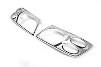 Nissan Patrol Y61 1997–2011 Chroom koplampcovers (2001-2004, 2 st.) foto 2