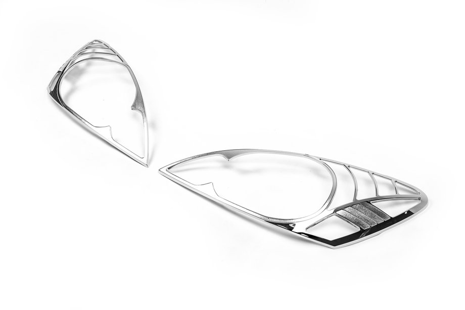 Mitsubishi Lancer 9 2004–2008 Koplamp sierlijsten (2 st., kunststof) Image