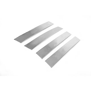 Chromen deurstijlen (4 stuks, RVS) Nissan Qashqai 2014–2021 foto 2