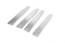 Toyota Corolla 2002–2007 Chromen raamstijl covers (4 stuks, RVS) foto 2