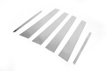 Mercedes E-class W210 1995–2002 RVS deurstijl sierlijsten (6-delig) foto 2