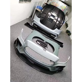 Bodykit set met carbon motorkap foto 1