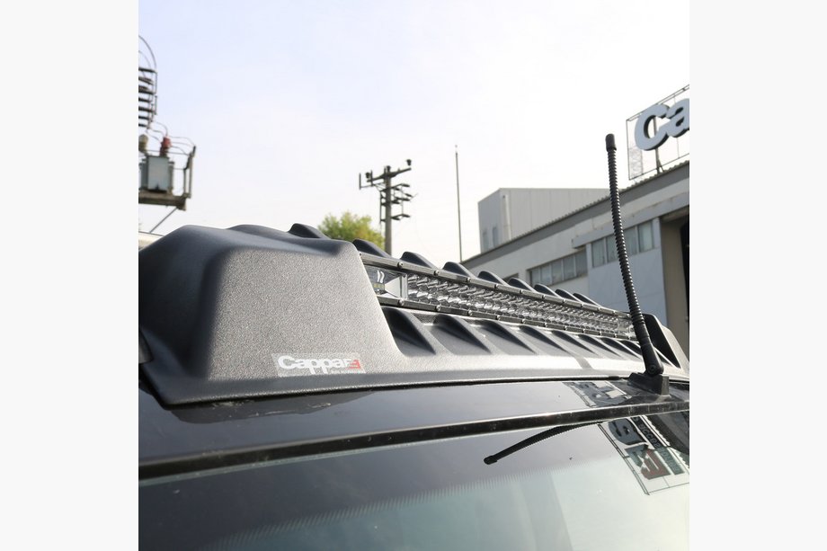 Nissan Navara 2006–2015 Voorruit zonneklep V3 (LED) Foto 4