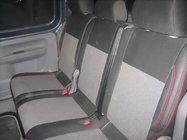 Volkswagen Caddy 2004–2010 Autostoelhoezen (kunstleer↗stof, Premium) Volledig interieur (5 zitplaatsen) foto 4