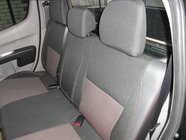 Mitsubishi L200 2006–2015 Autostoelhoezen SoyuzAuto Premium van kunstleer foto 2