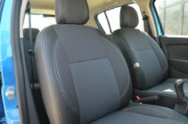 Dacia Sandero 2013–2020 Autostoelhoezen SoyuzAuto Premium van kunstleer foto 3