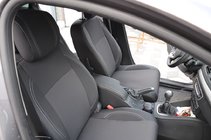 Renault Megane III 2009–2016 Autostoelhoezen (kunstleer↗stof, Premium) foto 5
