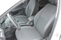 Skoda Octavia III A7 2013–2019 Autostoelhoezen (kunstleer↗stof, Premium) foto 1