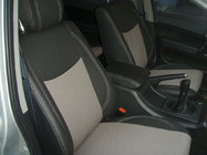 SsangYong Kyron 2005–2014 Autostoelhoezen SoyuzAuto Premium van kunstleer foto 5