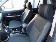 Suzuki Grand Vitara 2005–2017 Autostoelhoezen SoyuzAuto Premium van kunstleer foto 2