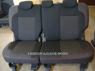 Toyota Highlander 2008–2013 Autostoelhoezen SoyuzAuto Premium van kunstleer foto 2