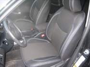 Toyota Rav 4 2006–2013 Autostoelhoezen (kunstleer↗stof, Premium) foto 1