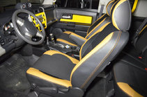Toyota FJ Cruiser 2006–2022 Autostoelhoezen SoyuzAuto Premium van kunstleer foto 4