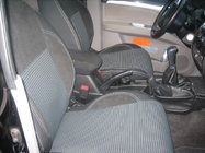 Mitsubishi Pajero Sport 2008–2015 Autostoelhoezen SoyuzAuto Premium van kunstleer foto 3