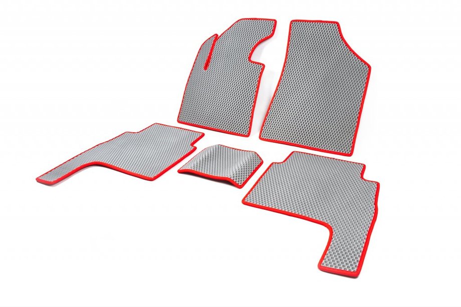 Hyundai Santa Fe 2 2006–2012 EVA automatten (grijs) 2010-2012 Image