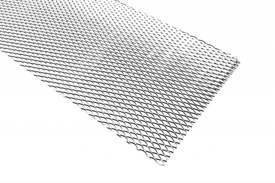 Grijs aluminium tuning gaas (100x20 cm) Image