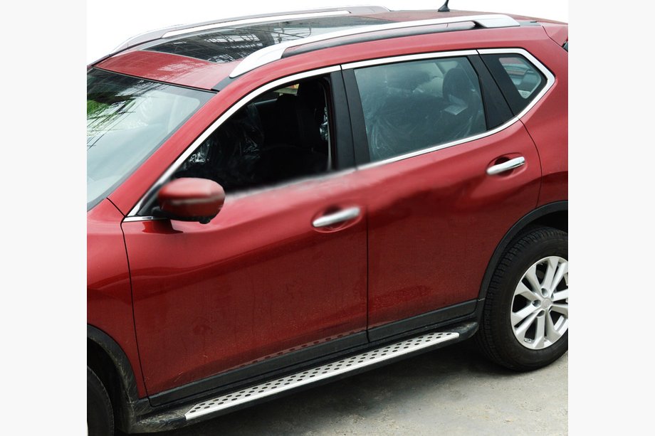 Nissan X-trail T32/Rogue 2014–2021 Dakrails origineel design (grijs) Image