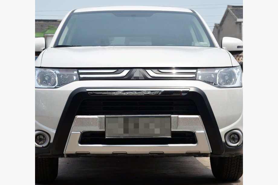 Mitsubishi Outlander 2012–2021 Voorbumper lipspoiler (2013-2015) Image