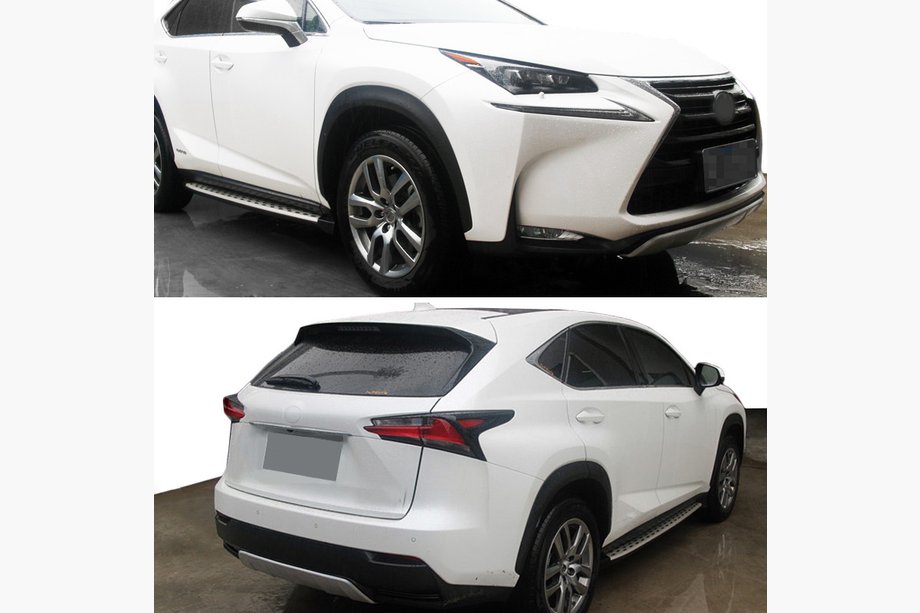 Lexus NX 2014–2021 Voor- en achterbumperlip (2-delige set) Foto 1