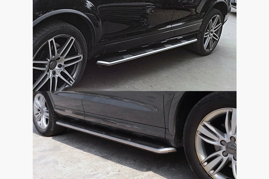 Audi Q3 2011–2019 OEM-V2 side steps (2 stuks, aluminium) Image