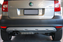 Skoda Yeti 2009–2017 Voor- en achterbumperlip (2-delige set) foto 1
