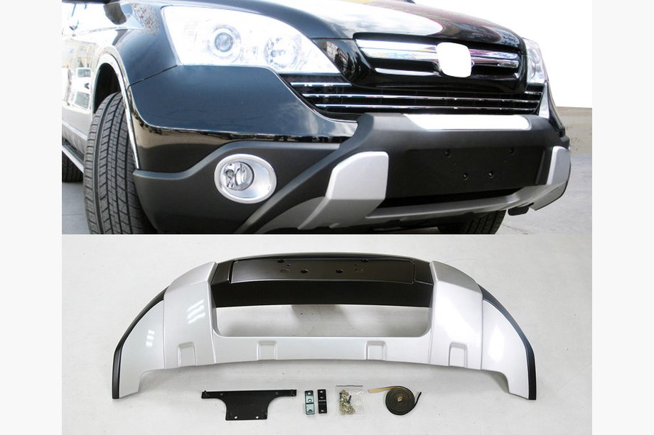 Honda CR-V 2007–2011 Voorbumper lipspoiler V2 (2007-2010) Image