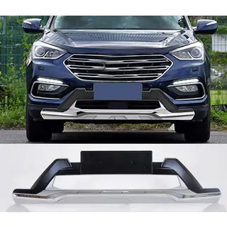 Voor- en achterbumper lipspoilers (2016-2018) Hyundai Santa Fe 3 2012–2018 foto 1