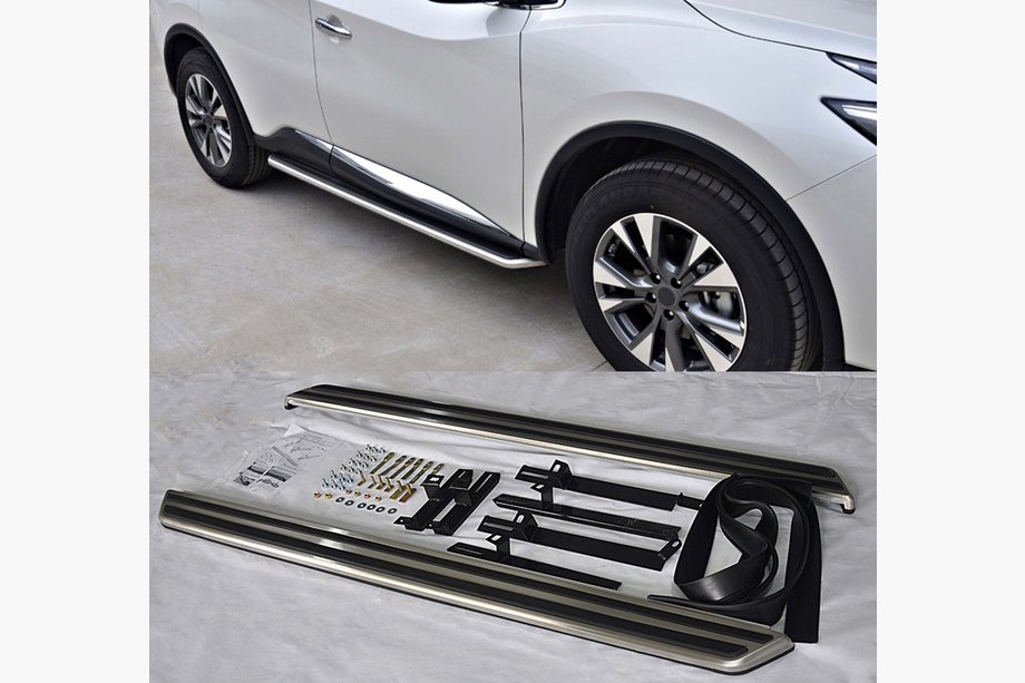 Nissan Murano 2014– Zijsteps V1 (2 stuks) Image