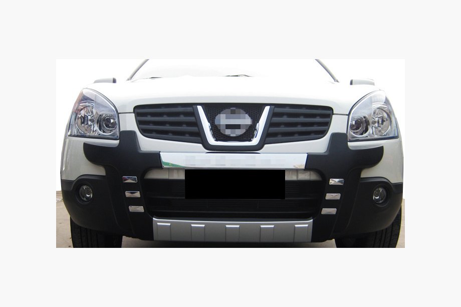 Nissan Qashqai 2007–2010 Voorbumperdiffuser V2 (kunststof) Image