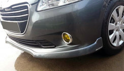 Peugeot 301 2012– Voorbumper lip (2012-2017, spuitklaar) foto 1