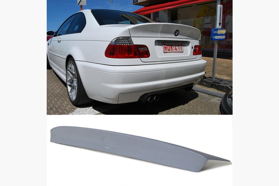 BMW 3 Serie E46 1998–2006 Coupé spoiler (spuitklaar) Image